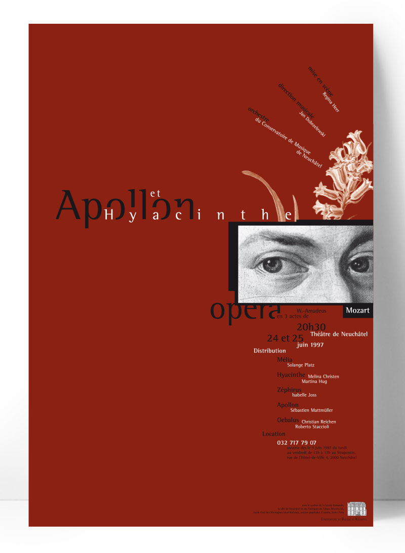 Apollon et Hyacinthe affiche