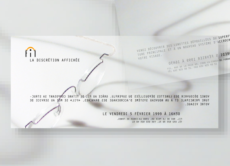 Fil carton d'invitation